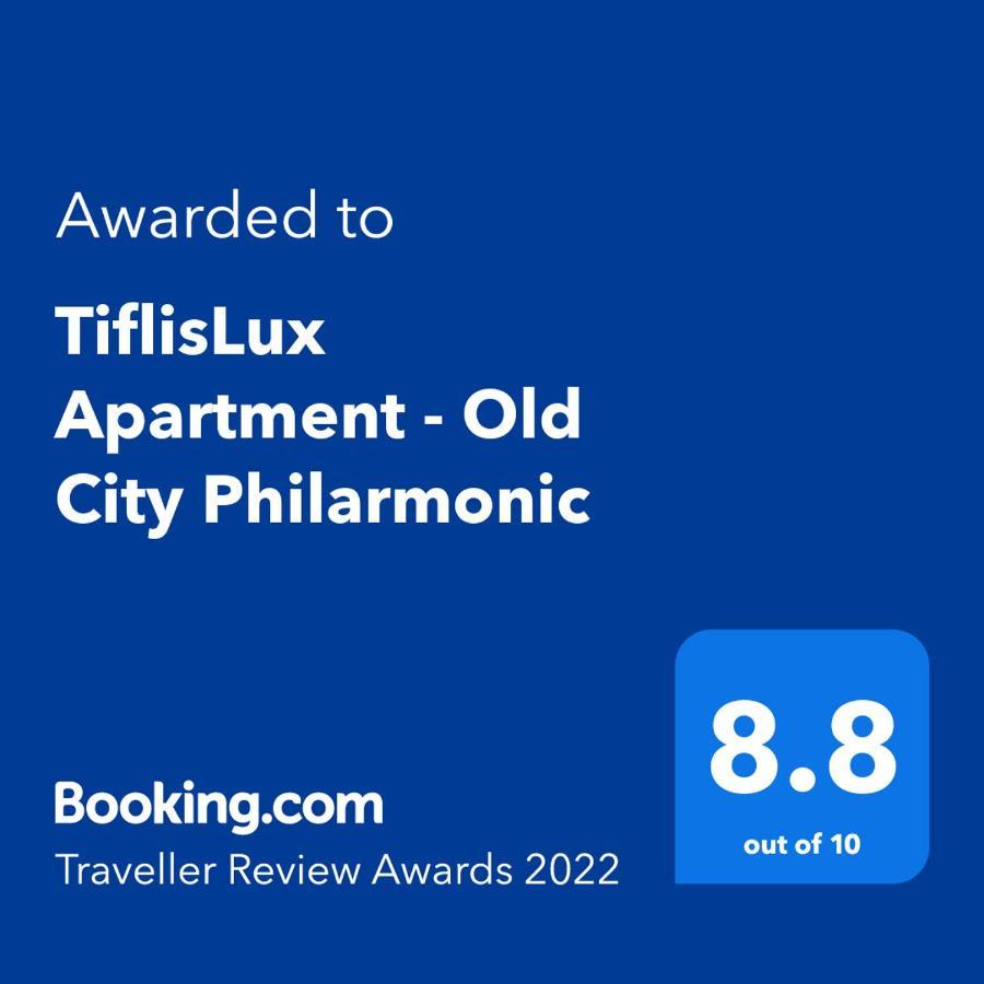 Tiflislux Apartment - Old City Philarmonic Buitenkant foto